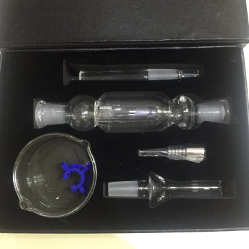 Set de Colectores de Néctar gratis con Domeless Tai Nail 10mm 14mm 18mm Nector Tubos colectores Tuberías de agua Recicladores Petrolíferos Mini tubos de vidrio